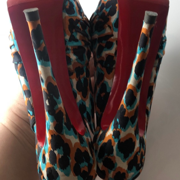 Christian Louboutin Jenny 150 Fabric Pumps 37 - Picture 6 of 9